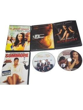 6pc Comedy & Drama DVDs - Tyler Perry, Sommore, Diary Of A Cheating Woman, Etc